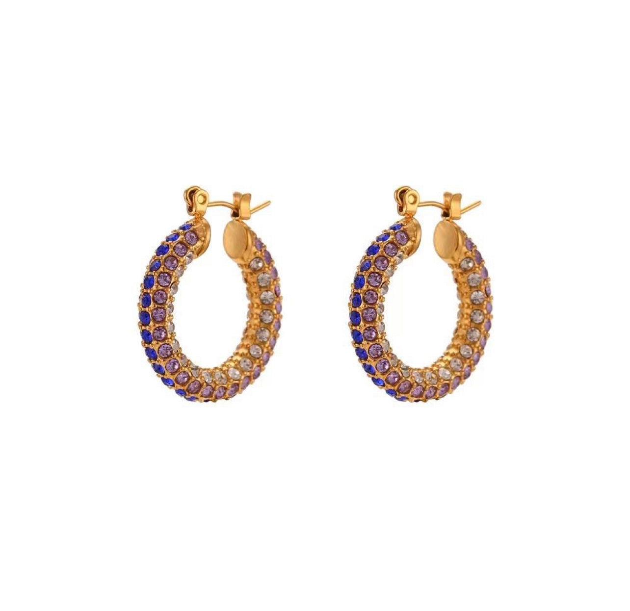 Boucles d'oreilles Firooz - Ivoire