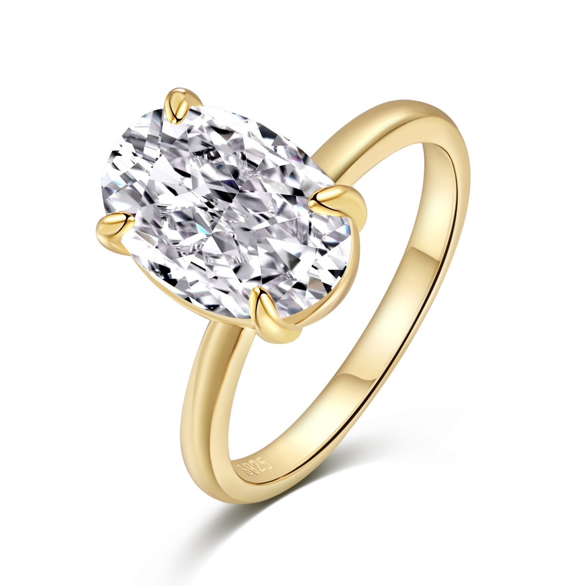 Classic Oval Engagement Ring