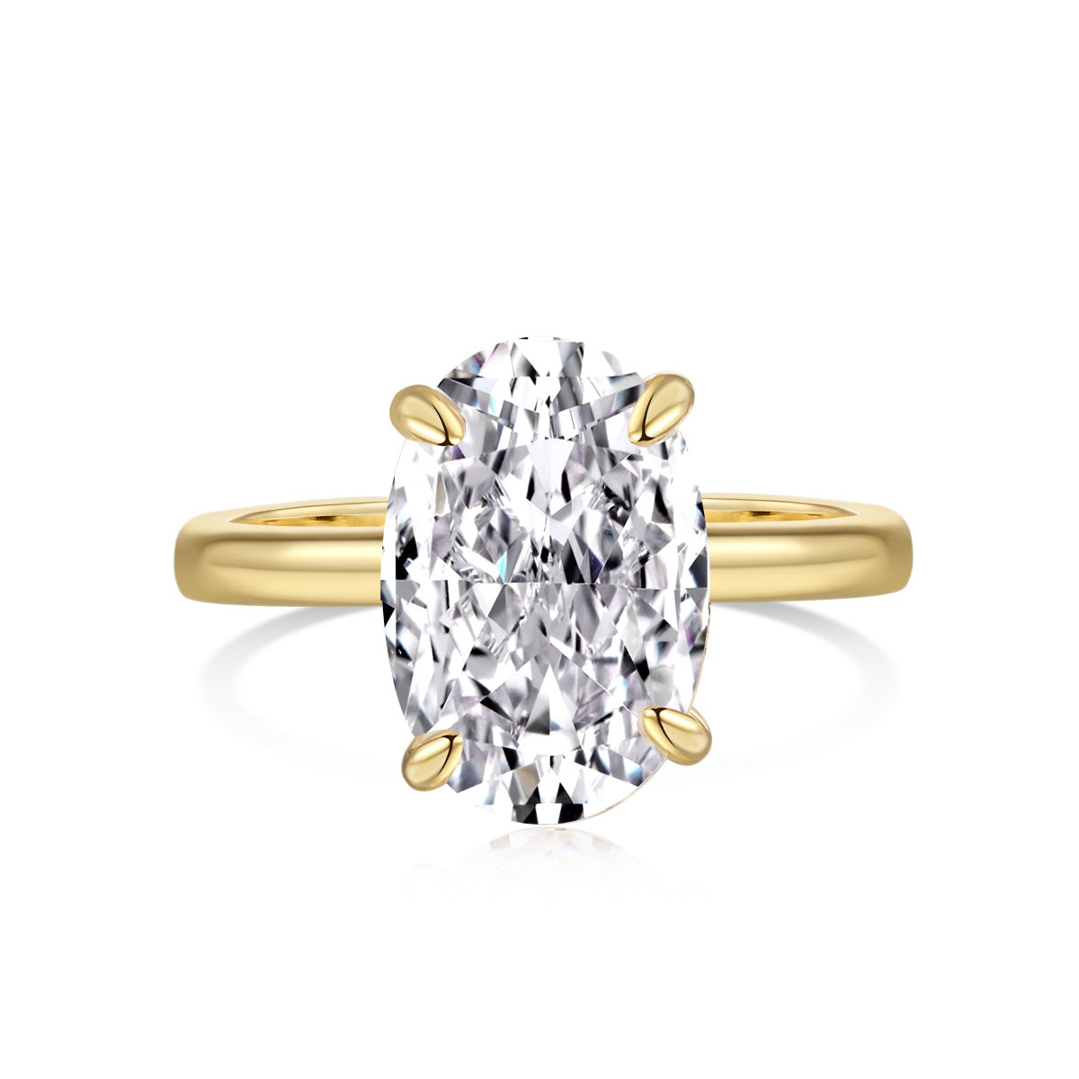 Classic Oval Engagement Ring