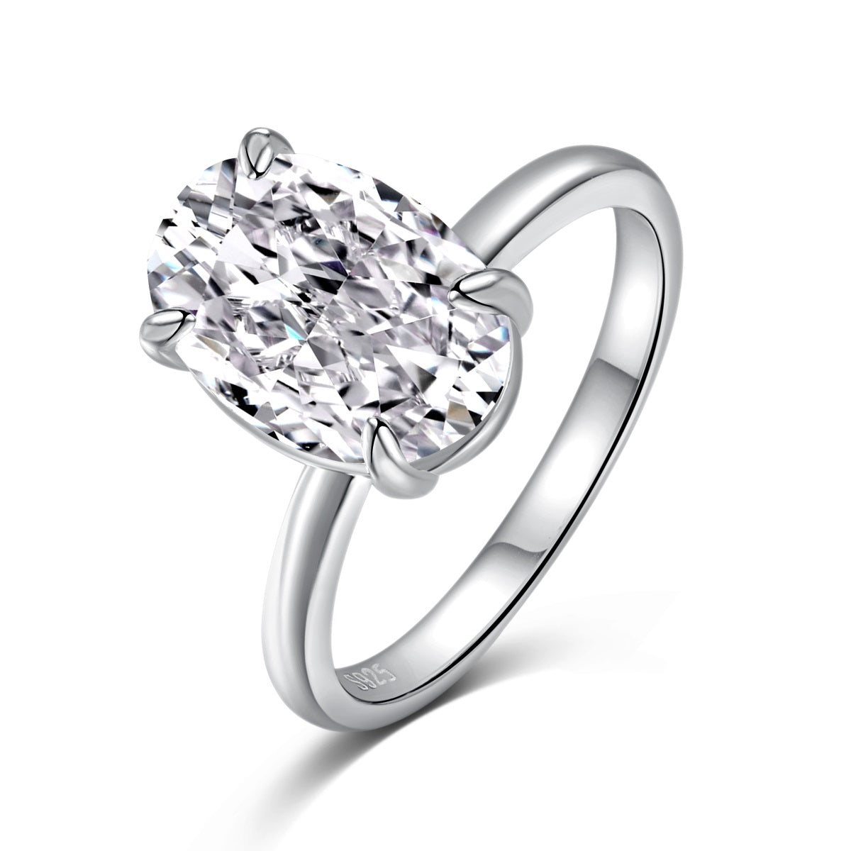 Classic Oval Engagement Ring