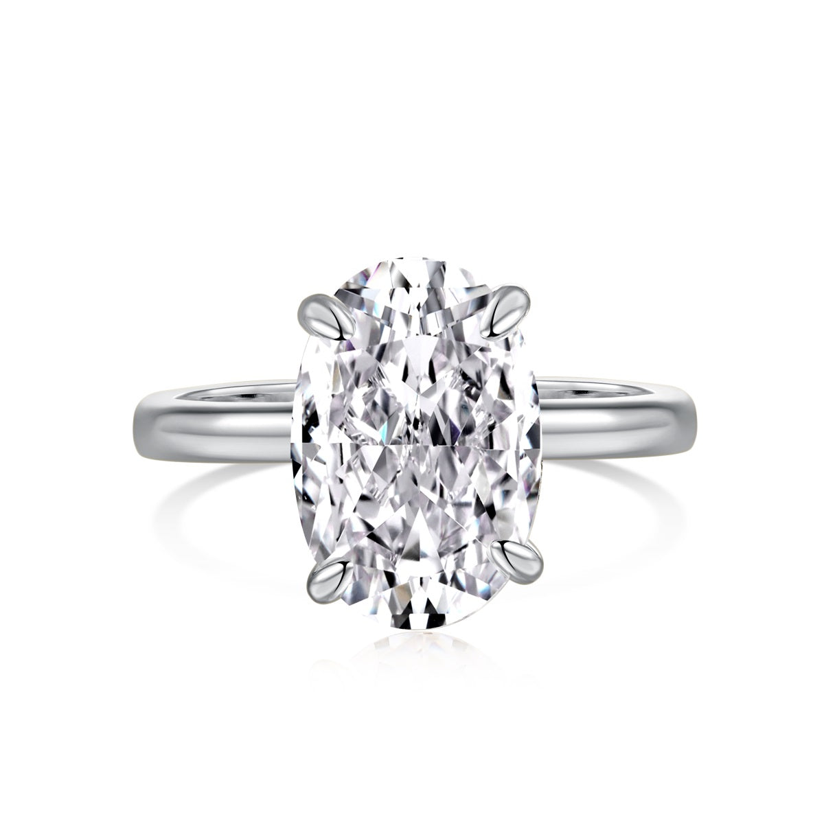 Classic Oval Engagement Ring