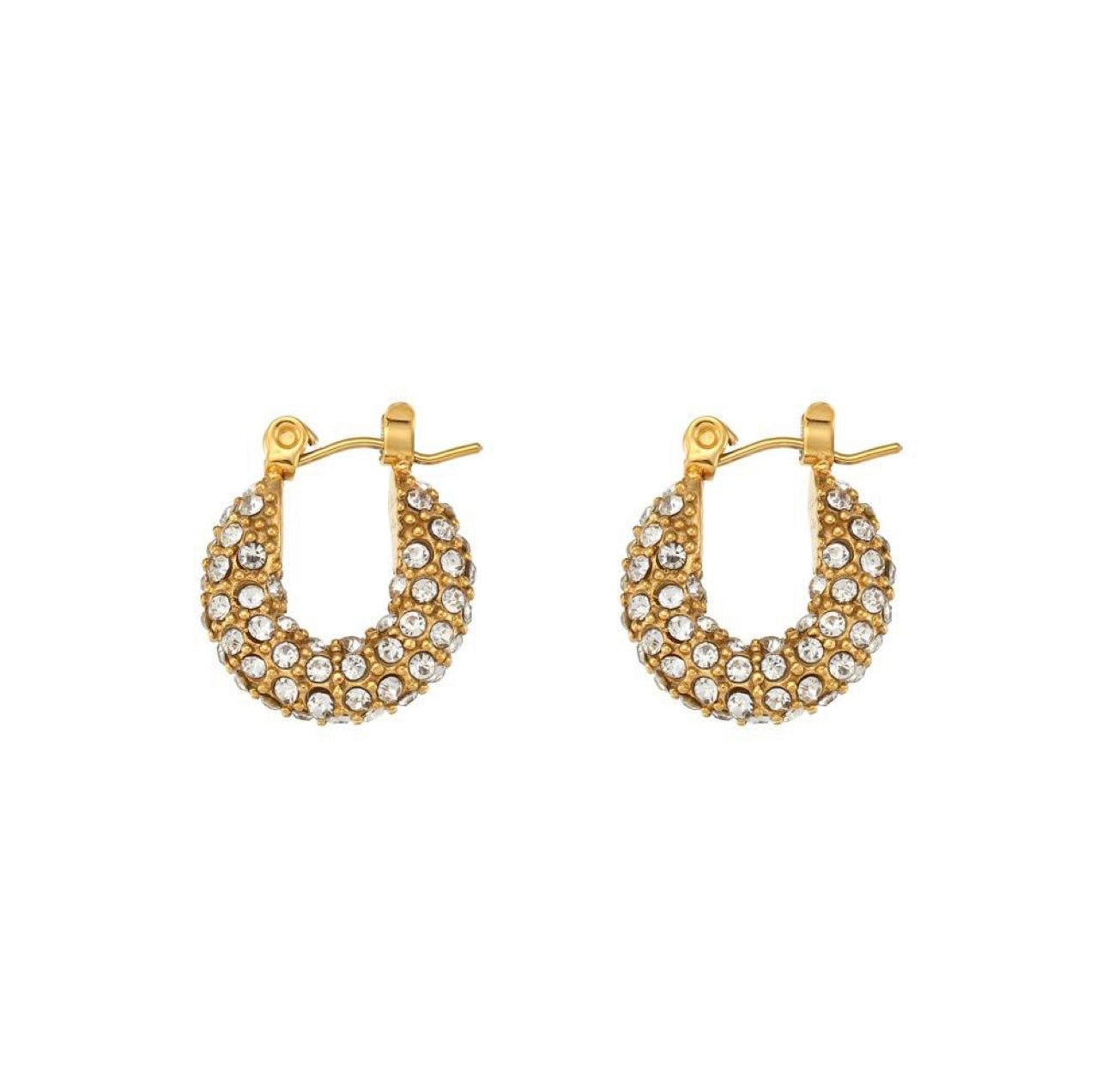 Firoozi Earrings (18K Gold Plated)