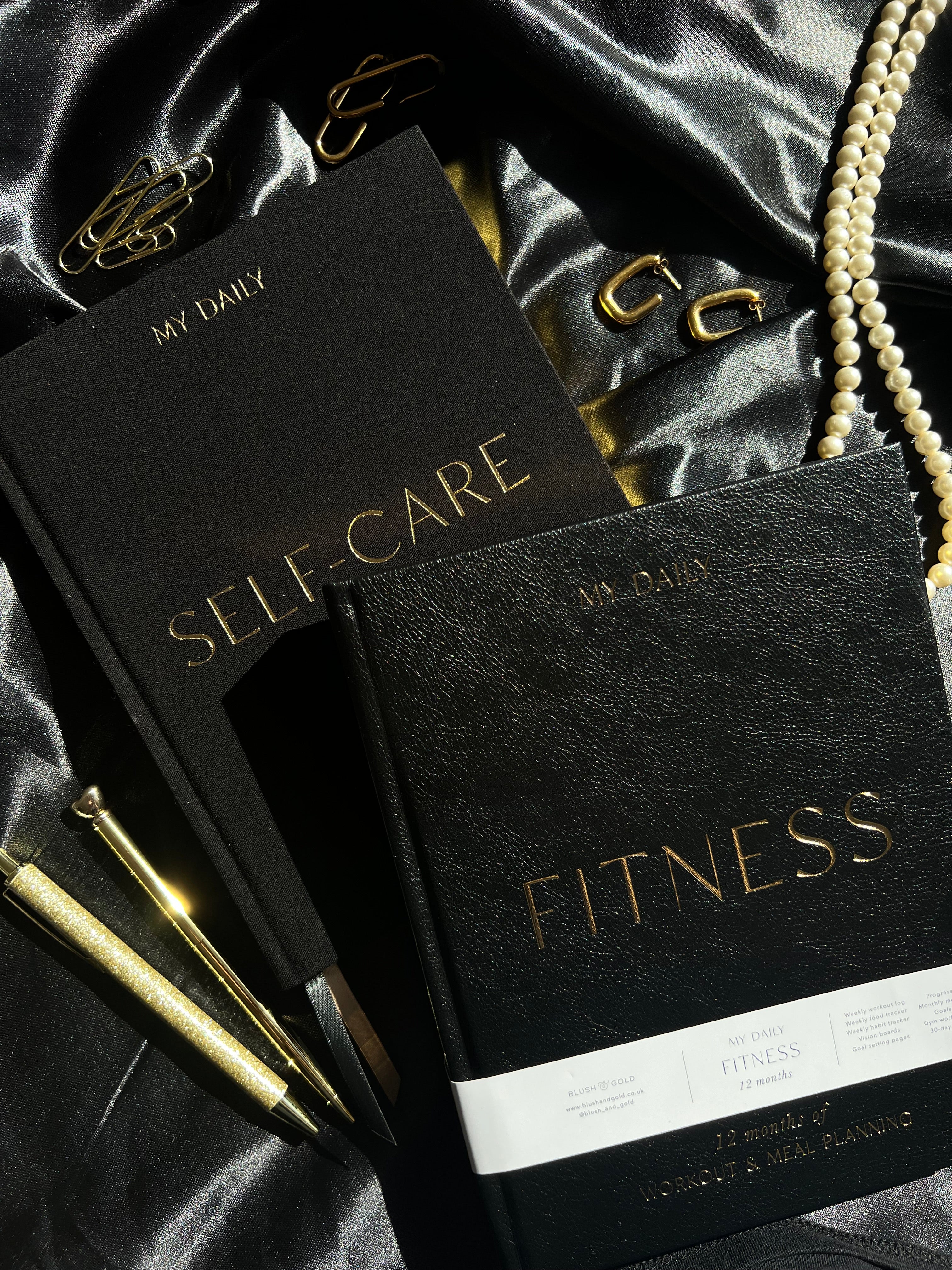 Mon agenda fitness quotidien - Noir