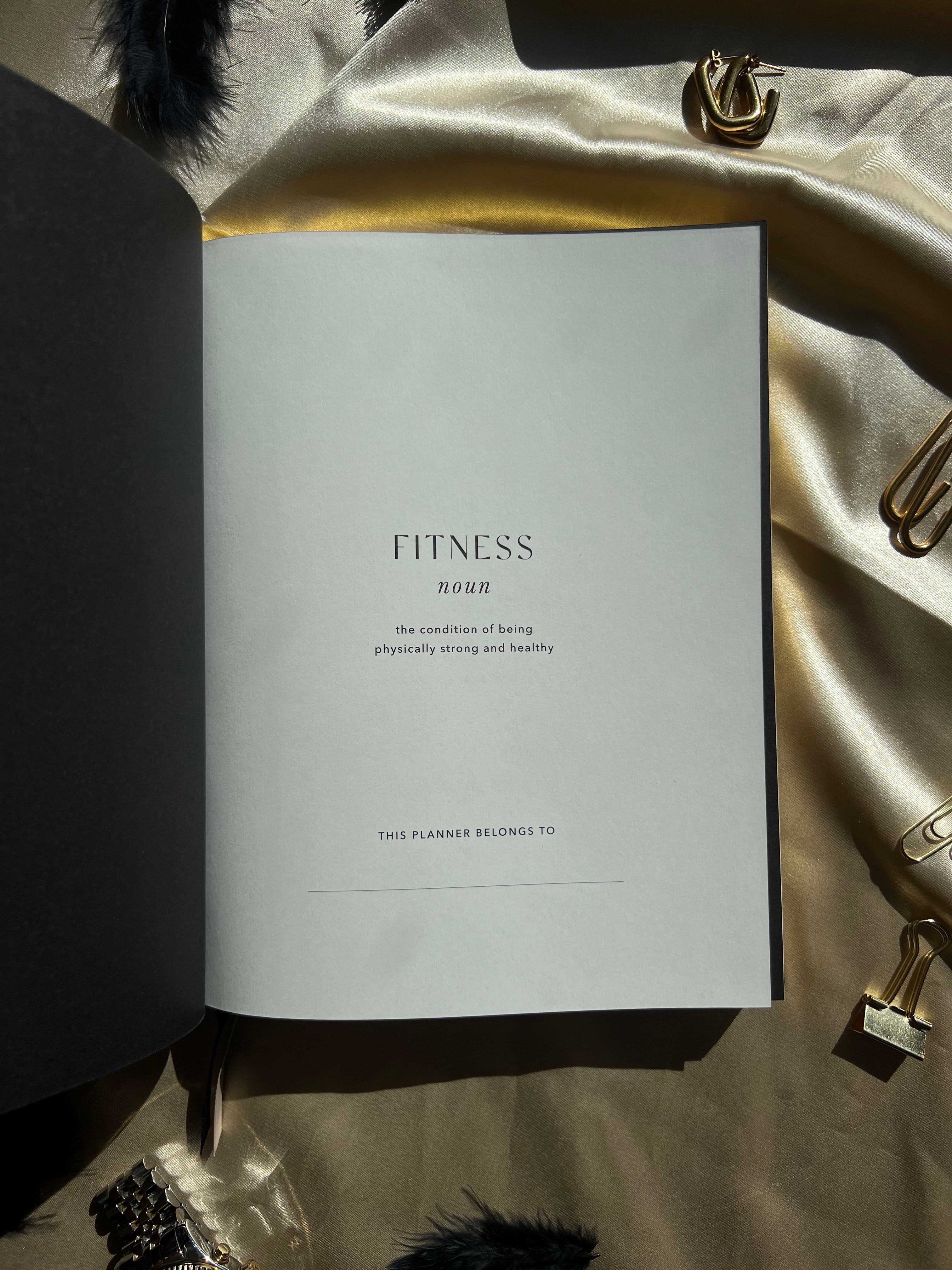 My Daily Fitness Planner - Violet